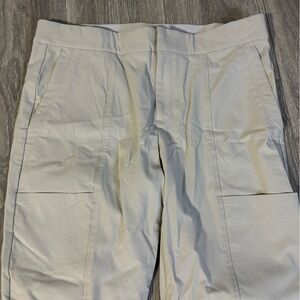 Athleta Cream Skinny Pants